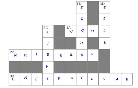 angora fabric crossword